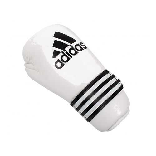 Перчатки полуконтакт Adidas Semi Contact Gloves L белые 8 унций в Триал-Спорт