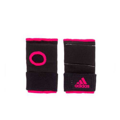 Внутренние перчатки Adidas Super Inner Gloves Gel Knuckle черно-розовые S в Триал-Спорт