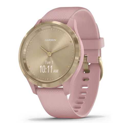 Спортивные наручные часы Garmin Vivomove 3S Light Gold/Dust Rose в Триал-Спорт