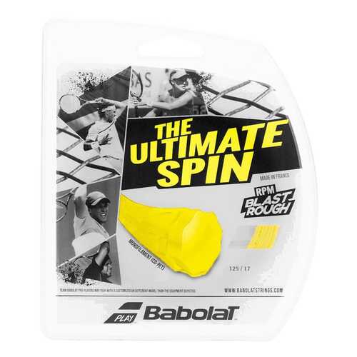 Теннисная струна Babolat RPM Blast Rough Yellow 1.2512 метров в Триал-Спорт