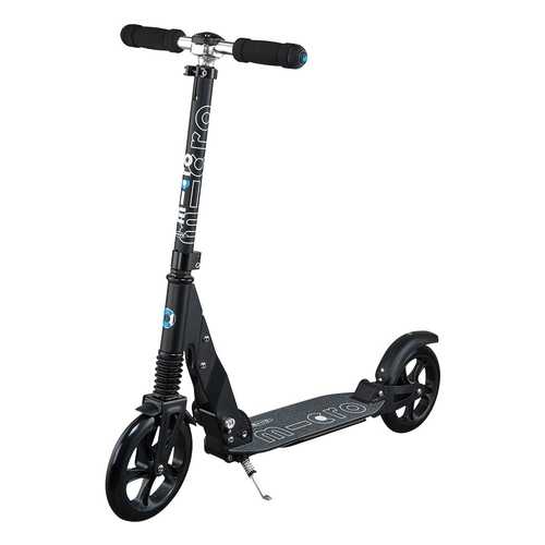 Самокат Micro Suspension Scooter black в Триал-Спорт