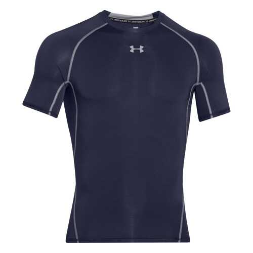 Футболка Under Armour HeatGear Armour Compression SS, 410 синяя, XL в Триал-Спорт