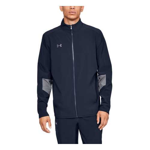 Куртка Under Armour Charger Warm Up Woven Full Zip, 410 синяя, XLT в Триал-Спорт