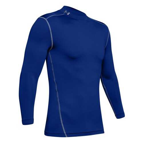 Лонгслив Under Armour ColdGear Armour Compression Mock LS, 400 синий, SM в Триал-Спорт