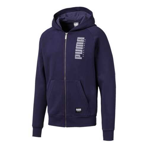 Толстовка Puma Athletics Hooded Full Zip, peacoat, S INT в Триал-Спорт