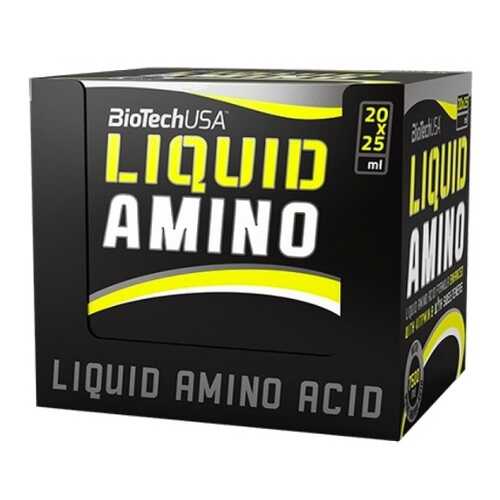 BioTech USA Liquid Amino Amp (20 ампул, Лимон) в Триал-Спорт