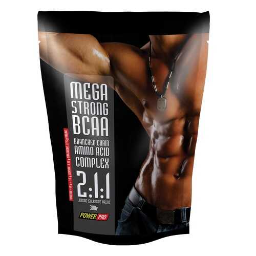 PowerPro BCAA Mega Strong 300 г без вкуса в Триал-Спорт