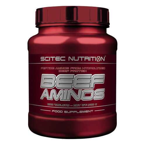 Scitec Nutrition Beef Aminos 500 таблеток без вкуса в Триал-Спорт