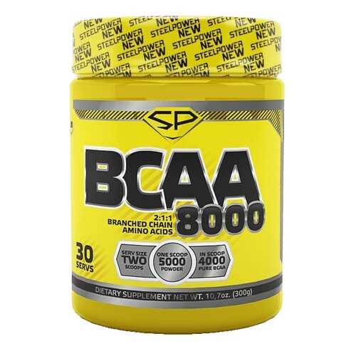 Steel Power Nutrition BCAA 8000 300 г тропик микс в Триал-Спорт