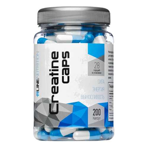 Rline Creatine Caps 200 капсул без вкуса в Триал-Спорт