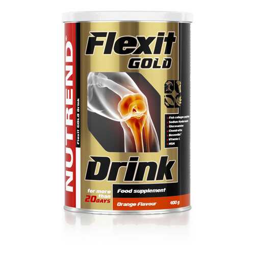 Напиток NUTREND Flexit Gold Drink (400 г) апельсин в Триал-Спорт