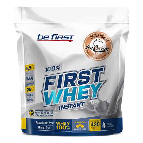 Be First First Whey Instant, 420г (крем-брюле) в Триал-Спорт