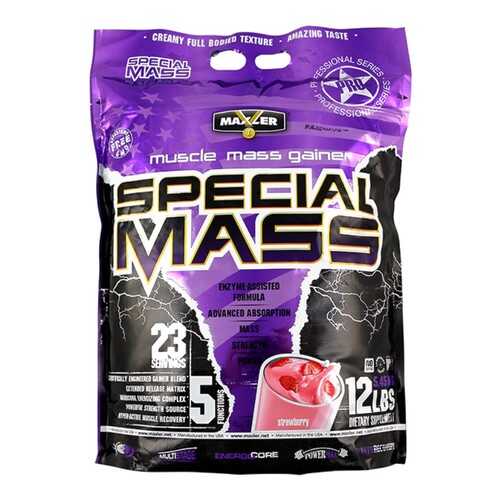 Maxler Special Mass Gainer, 5430 г, вкус: клубника в Триал-Спорт