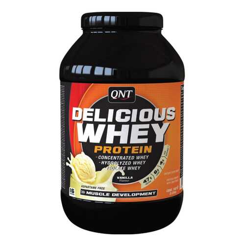 Протеин QNT Delicious Whey Protein 1000 г Vanilla в Триал-Спорт