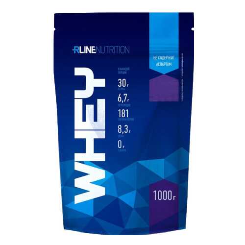 Протеин Rline Whey 1000 г малина в Триал-Спорт