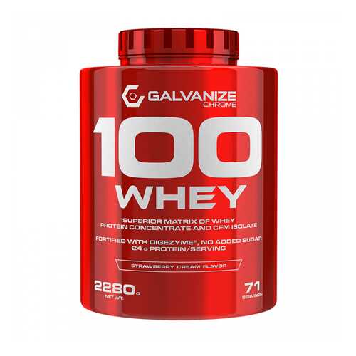 Протеин сывороточный GALVANIZE 100 Whey Protein 2270 г вкус: Шоколад - Кокос в Триал-Спорт