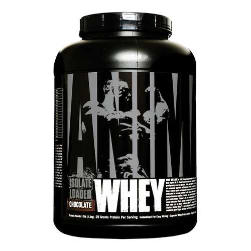 Протеин Universal Nutrition Animal Whey Isolate Loaded 2275 г Chocolate в Триал-Спорт