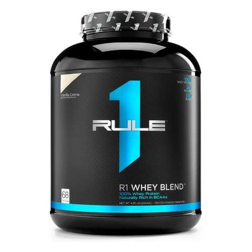 Rule One Proteins Протеин Rule 1 R1 Whey Blend, 2300 г, вкус: ваниль-крем в Триал-Спорт