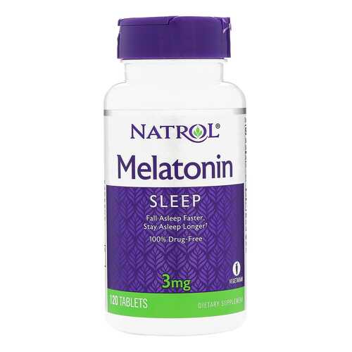 Добавка для сна Natrol Melatonin 120 табл. натуральный в Триал-Спорт