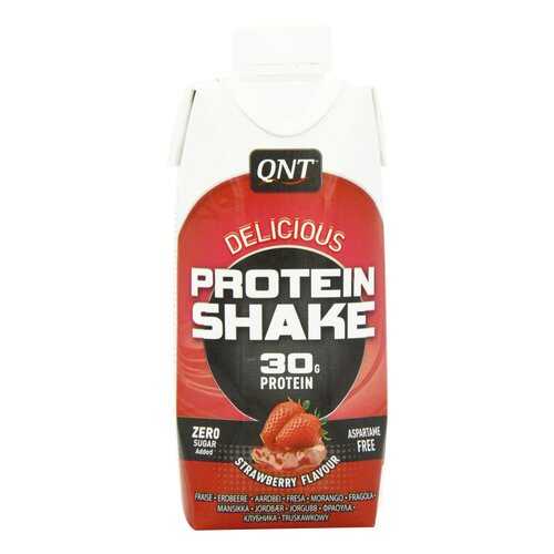 Белковый коктейль QNT Protein Shake 330 мл клубника в Триал-Спорт