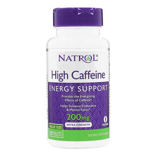 Энергетический напиток Natrol High Caffeine нет в Триал-Спорт