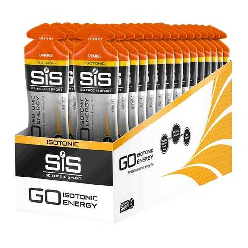 Science in Sport (SIS) Гель Go Isotonic Energy 60 мл, 30 шт, вкус: апельсин в Триал-Спорт