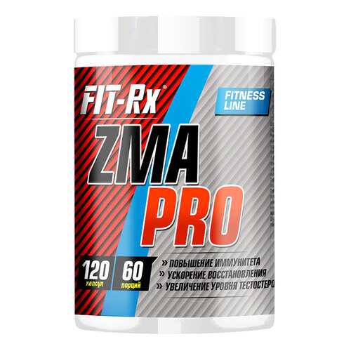 FIT-Rx Мультиминералы FIT-Rx ZMA PRO, 120 капс в Триал-Спорт