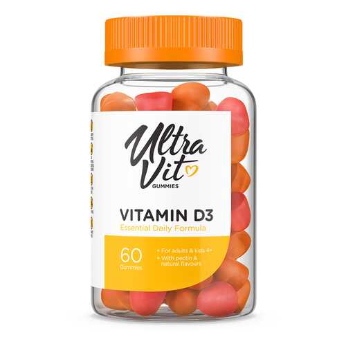 UltraVit Vitamin D3 Gummies, 60 таб в Триал-Спорт