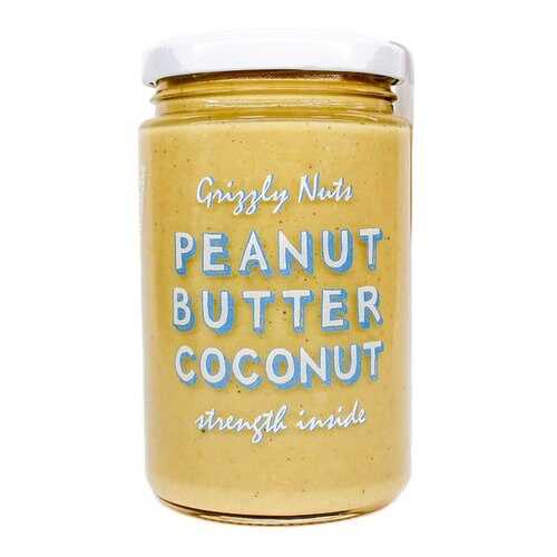 Grizzly Nuts Peanut Butter Coconut (Арахисовая паста с кокосом), 370 г в Триал-Спорт