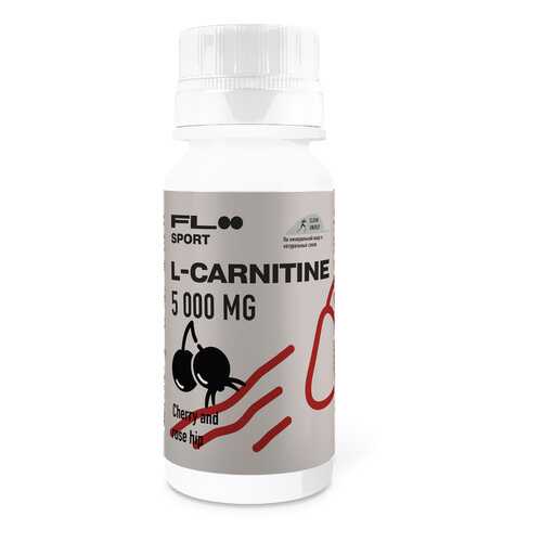 Floo Sport L-Carnitine 1500, 1 ампула 60 мл, вишня и шиповник в Триал-Спорт