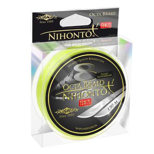 Шнур плетёный Mikado Nihonto Octa Braid Fluo, 0,23 в Триал-Спорт