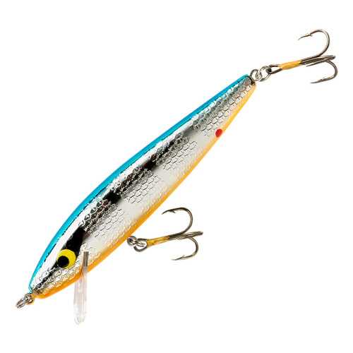 Воблер плавающий Smithwick WallEye Floating Rattlin' Rogue SMK RTL Chrome/Blue-Orange в Триал-Спорт