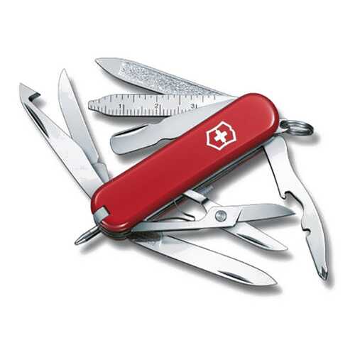 Мультитул-брелок Victorinox MiniChamp 0.6385 58 мм красный, 16 функций в Триал-Спорт