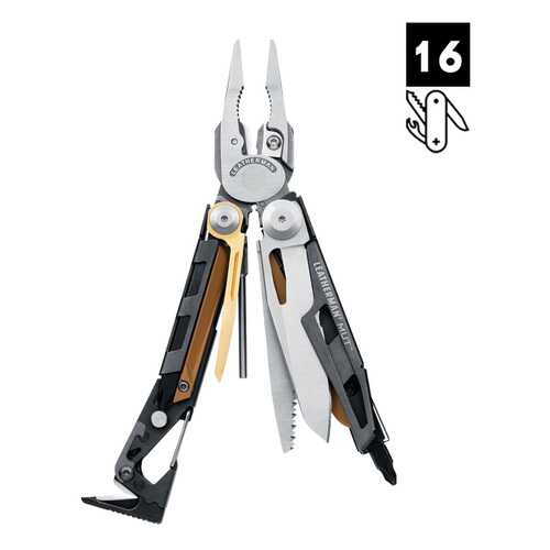 Мультитул Leatherman MUT черный 16 опций в Триал-Спорт