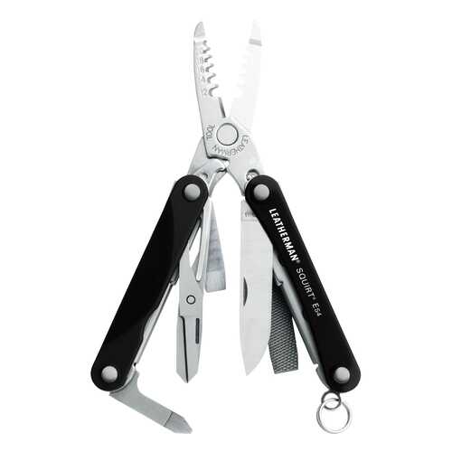 Мультитул Leatherman Squirt ES4 831243 117 мм черный, 9 функций в Триал-Спорт