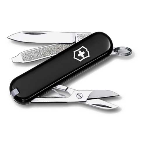 Мультитул Victorinox Classic 0.6223.3 58 мм черный, 7 функций в Триал-Спорт