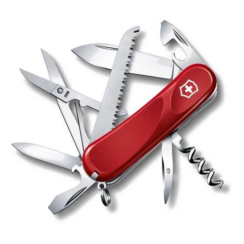 Мультитул Victorinox Evolution 2.3913.E 85 мм красный, 15 функций в Триал-Спорт