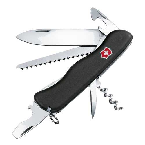 Мультитул Victorinox Forester One Hand 0.8363.MW3 111 мм черный, 12 функций в Триал-Спорт