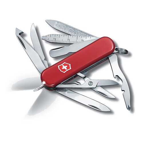 Мультитул Victorinox Midnite minichamp 0.6386 58 мм красный, 17 функций в Триал-Спорт