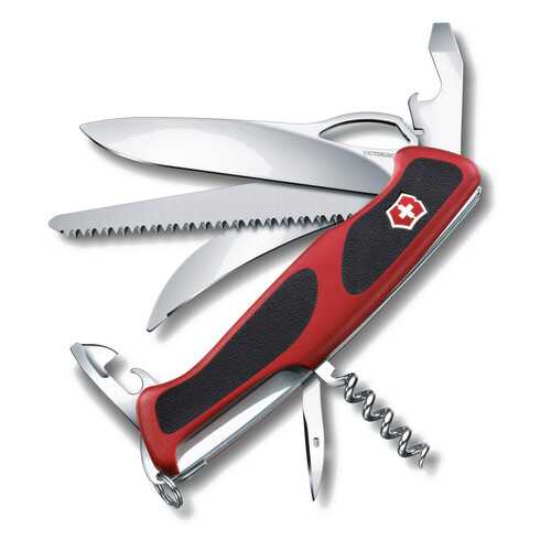 Мультитул Victorinox RangerGrip 57 0.9583.MC 130 мм красный, 13 функций в Триал-Спорт