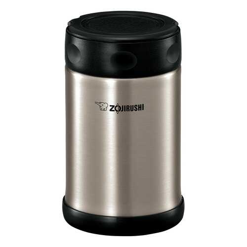 Термос Zojirushi Food Jar 0,5 л серебристый/черный в Триал-Спорт