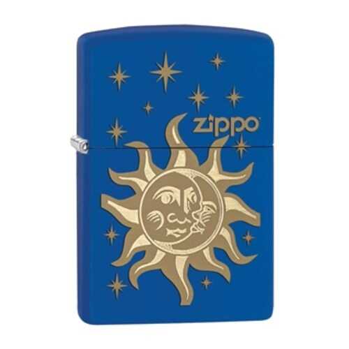 Зажигалка Zippo Sun & Moon 28791 Navy Matte в Триал-Спорт