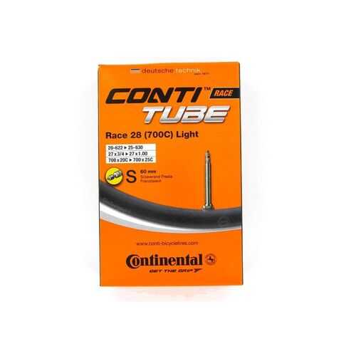 Камера 28 700х20-25mm Continental Race Light 28 вело нип.60mm (80гр) (01818310000) в Триал-Спорт