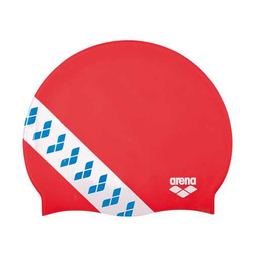 Шапочка для плавания Arena Team Stripe Cap red в Триал-Спорт