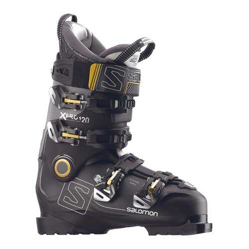 Горнолыжные ботинки Salomon X Pro 120 2018, black/metablack/gray, 28.5 в Триал-Спорт