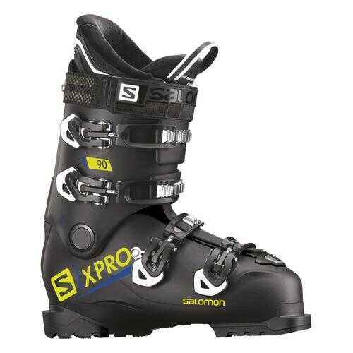 Горнолыжные ботинки Salomon X Pro 90 2019, black/acid green, 25.5 в Триал-Спорт