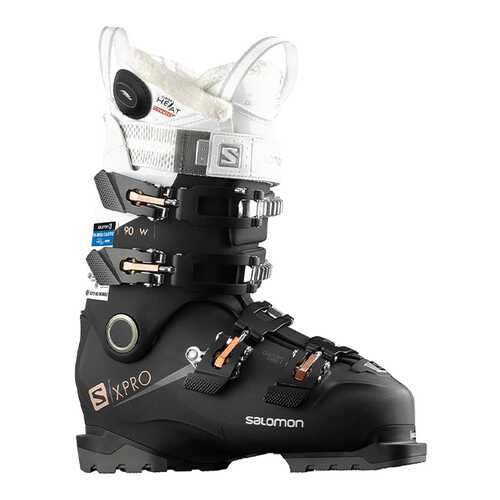 Горнолыжные ботинки Salomon X Pro 90 W 2019, black/white, 24.5 в Триал-Спорт